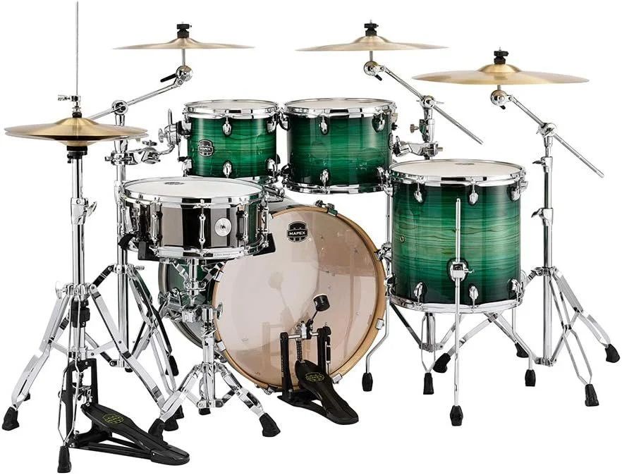 Mapex Armory 5pc Fusion Shell Pack in Emerald Burst